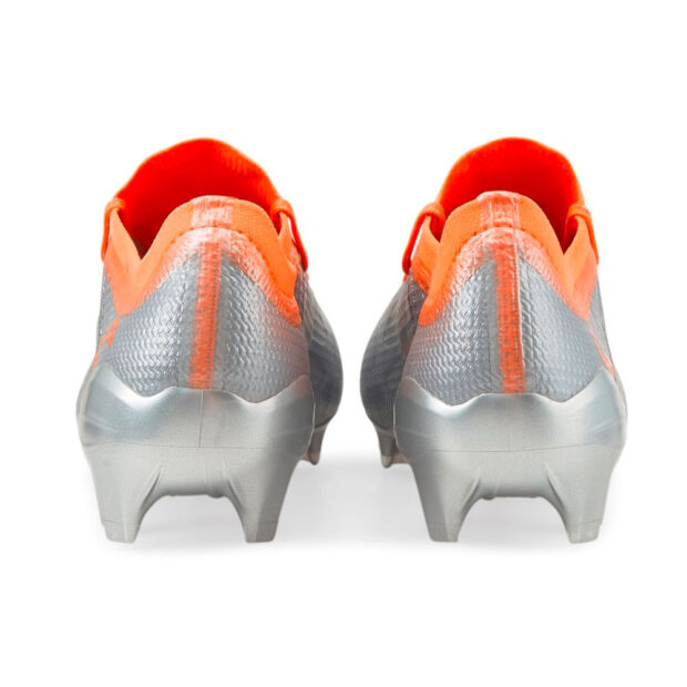 puma silver football shoes