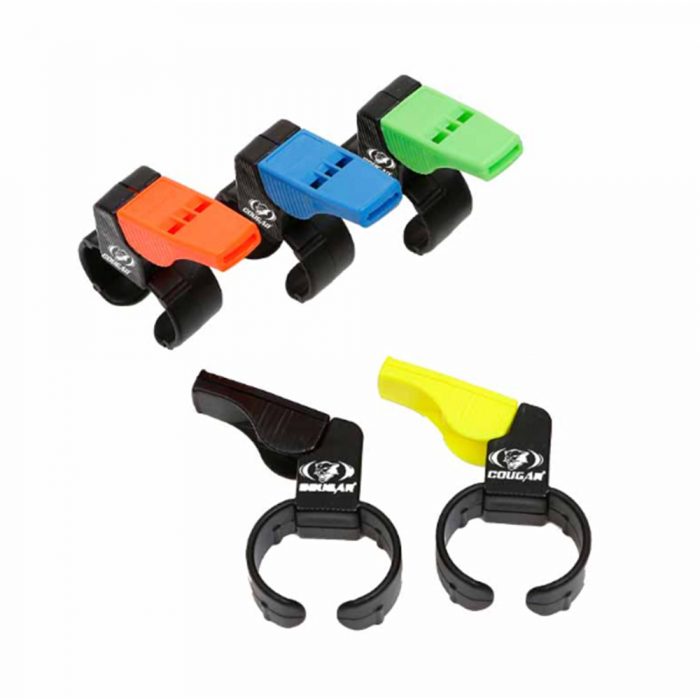 whistle with finger supprt