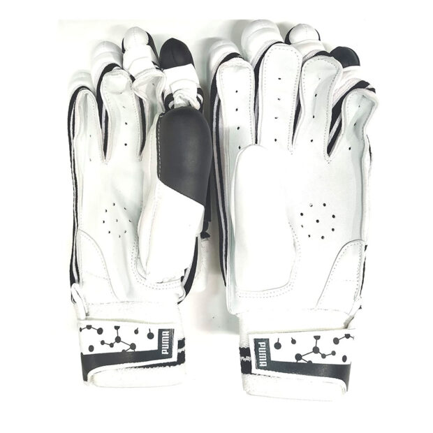 white black batting gloves