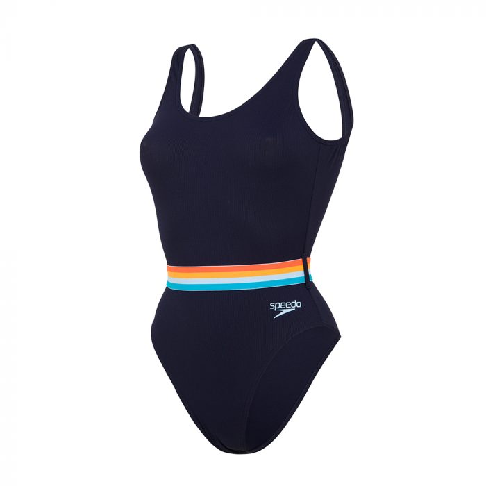 Speedo Women Swimwear Belted U-Back One-Piece