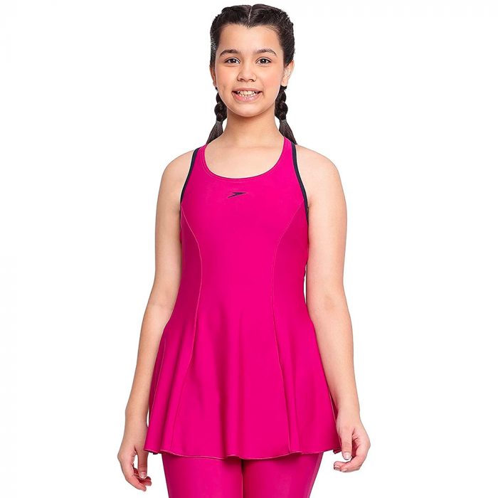 Speedo Kids Swimwear Girls Racerback Swimdress