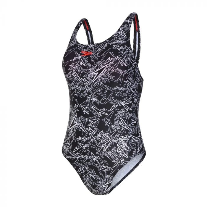 Speedo Women Swimwear Boom Allover Racerback Swimsuit