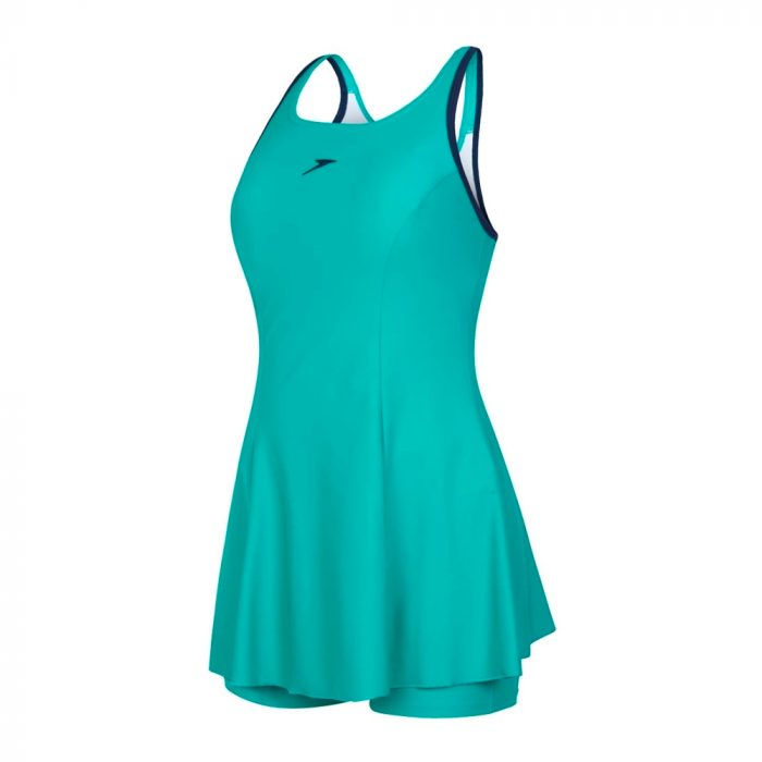 Speedo Women Swimwear Racerback Swimdress With Boyleg