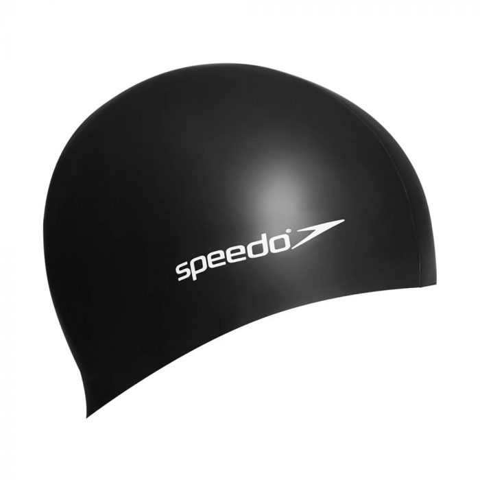 Speedo Plain Flat Silicone Junior Cap