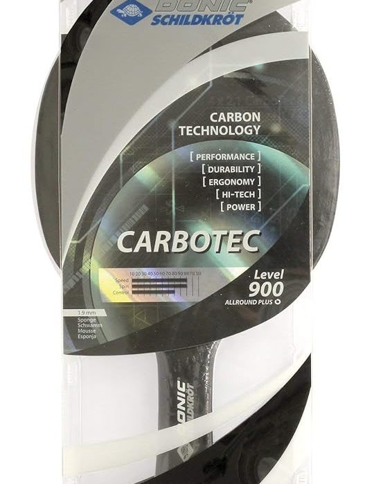 DONIC Carbotec 900 Red, Black Table Tennis Racquet