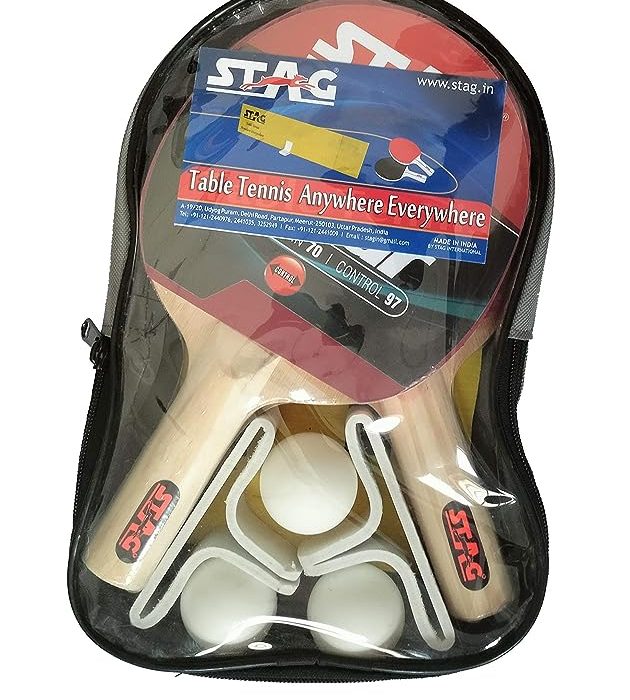 STAG Anywhere Everywhere Wood Table Tennis Playset