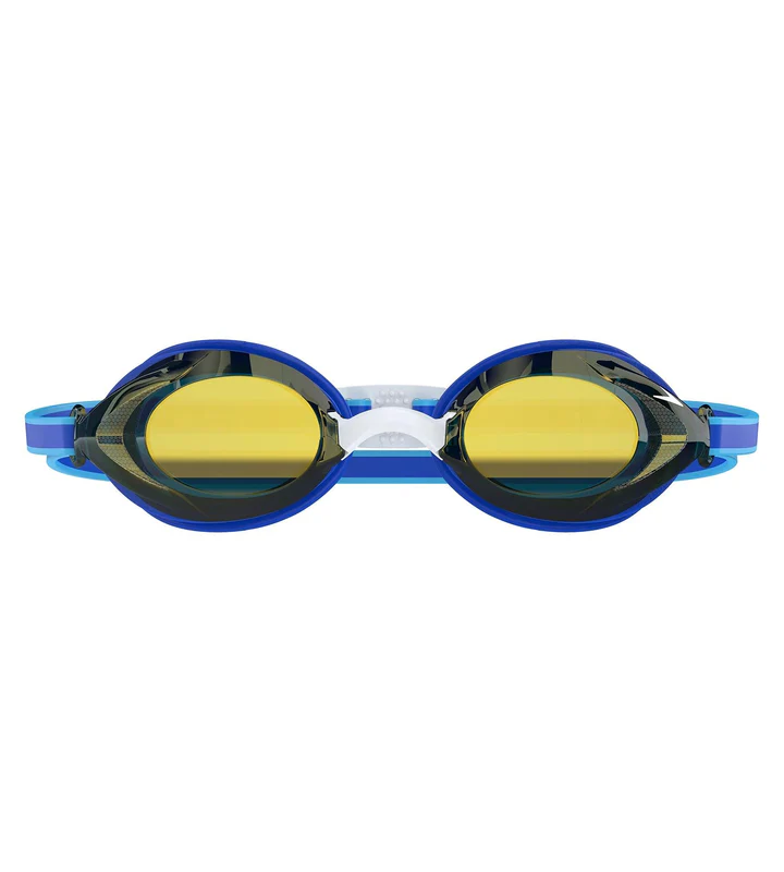 Speedo Unisex Junior Vanquisher 3.0 Mirror Lens Swim Goggles – Blue - Image 4