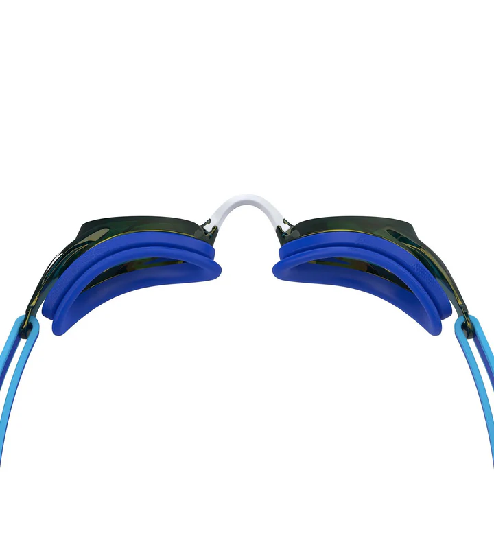 Speedo Unisex Junior Vanquisher 3.0 Mirror Lens Swim Goggles – Blue - Image 6