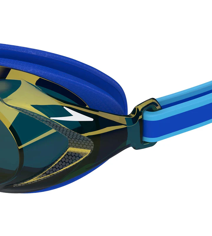 Speedo Unisex Junior Vanquisher 3.0 Mirror Lens Swim Goggles – Blue - Image 8