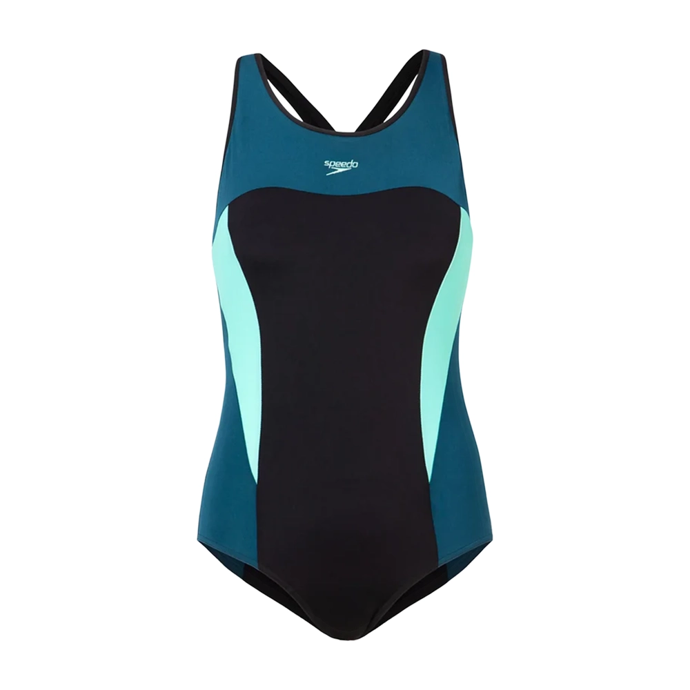 HIGH NECK CROSS BACK ONE PIECE